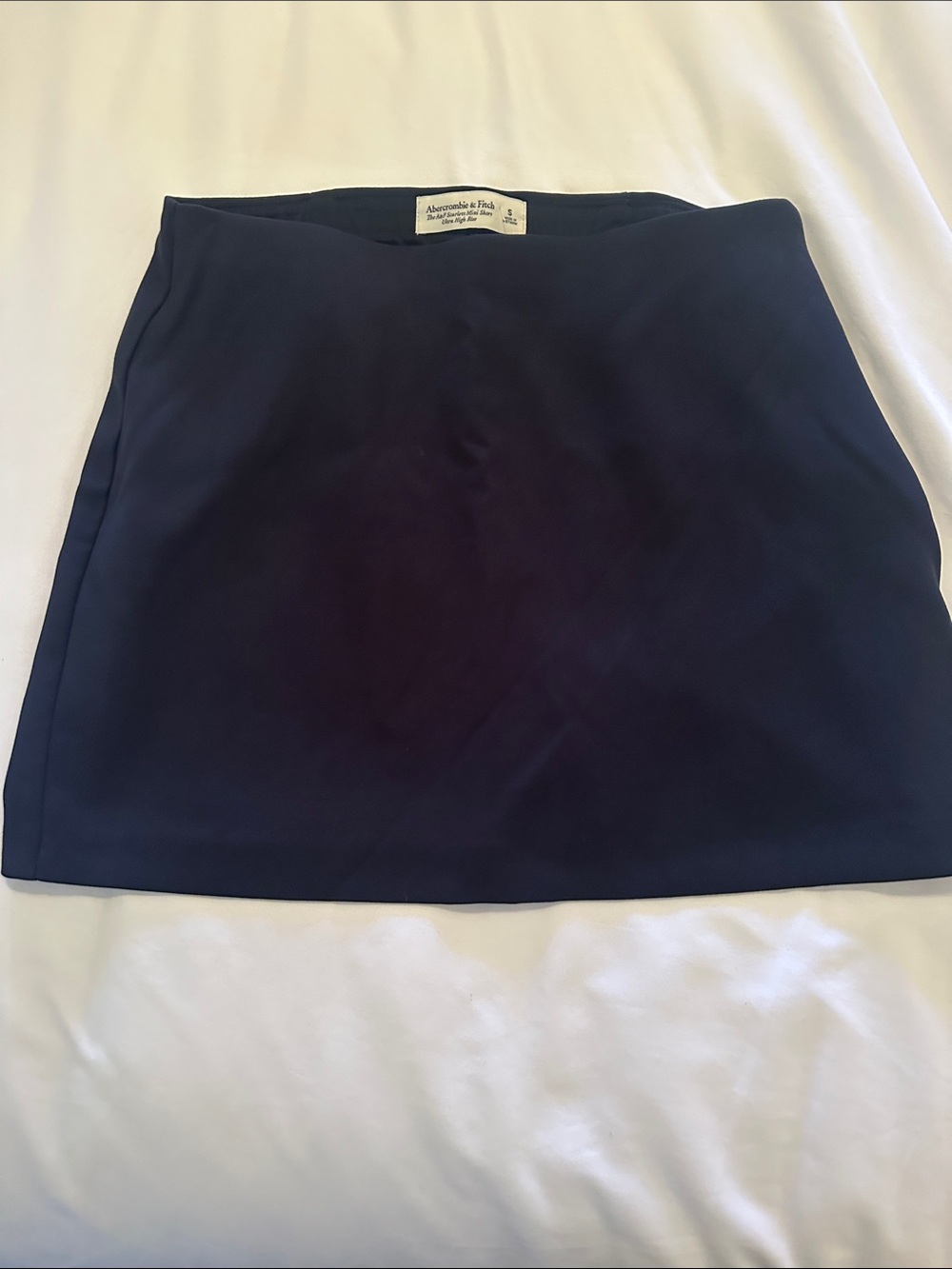 Abercrombie & Fitch Scarlett Mini Skort - ultra high rise in black NWT